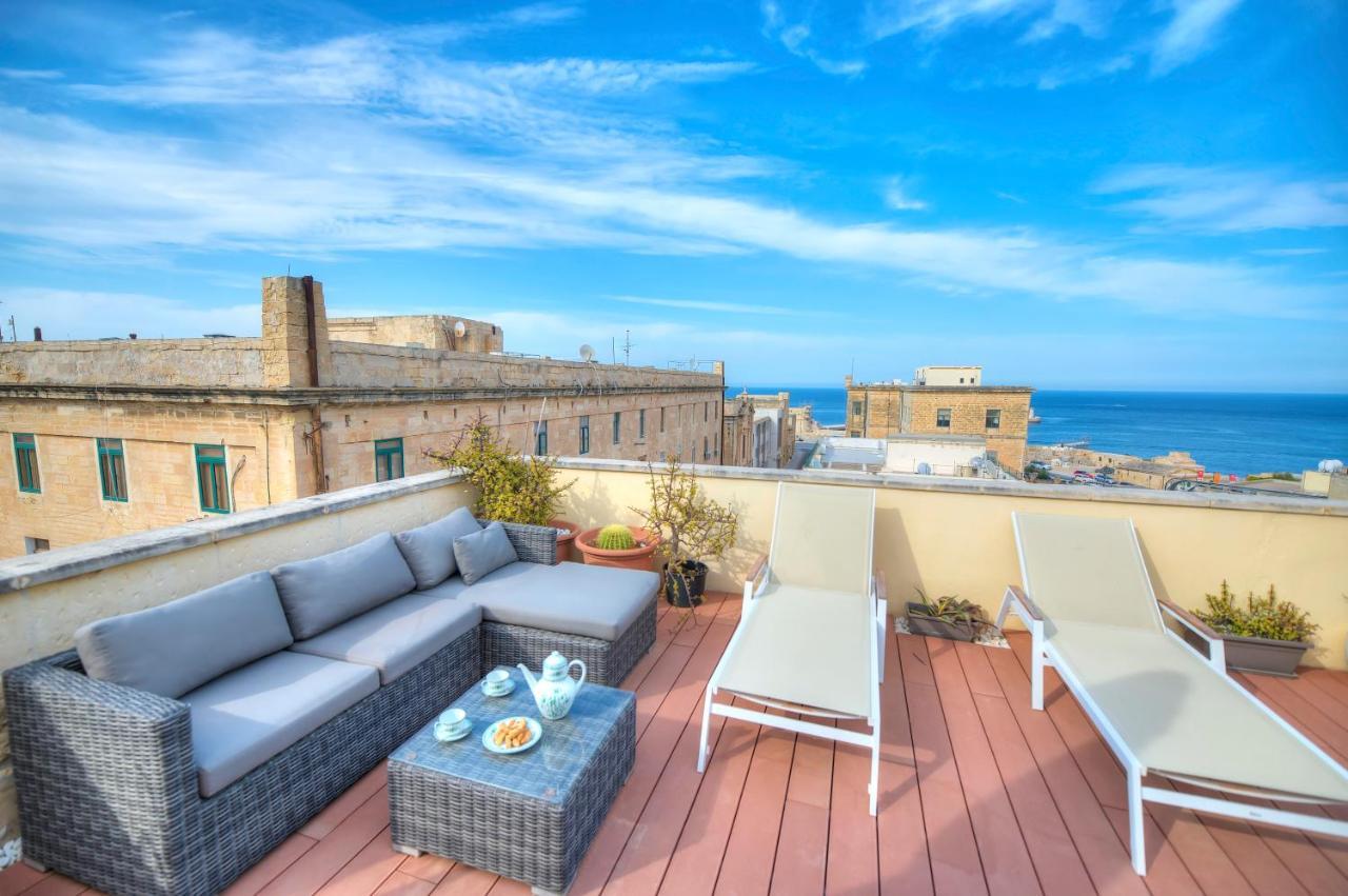 Comfy 1 Bedroom - Sun Terrace & Sea Views Gbuh1-1 Valletta Ngoại thất bức ảnh